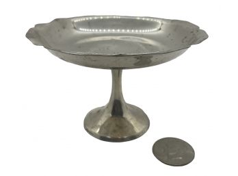 Sterling Silver Pedestal Compote 5.96 Ozt