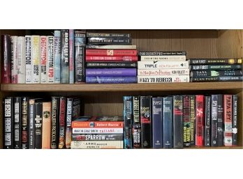 Two Shelves Of Real Spies And Spies Novels