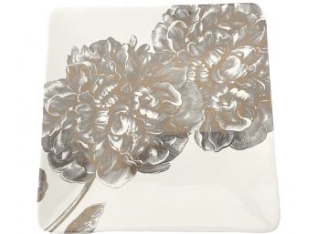 11' Square China Platter By Eloquent Inc. For Neiman Marcus