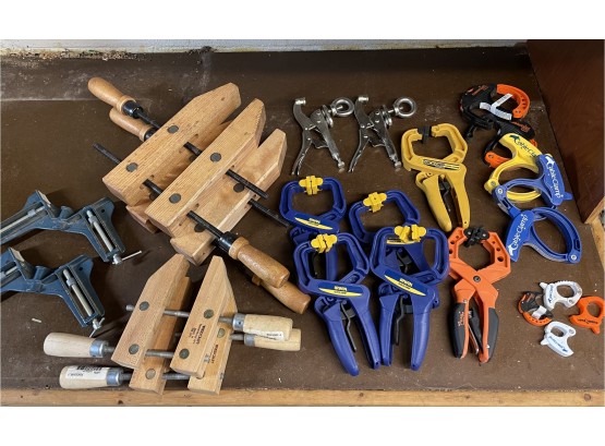 Wood Hand Screw Clamps, Hand Clamps, Cable Clamps & More