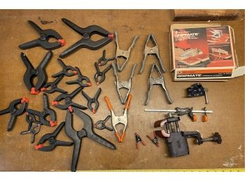 Black & Decker Gripmates, Multiple Sized Spring Clamps & Workbench Vices