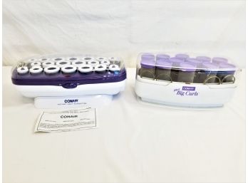 Conair 'More Big Curls' And Conair 'Instant Heat Hairsetter'  Hot Rollers/Clips