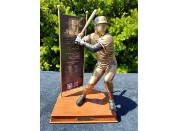 Cal Ripken Hall Of Fame Sculpture And Plaque
