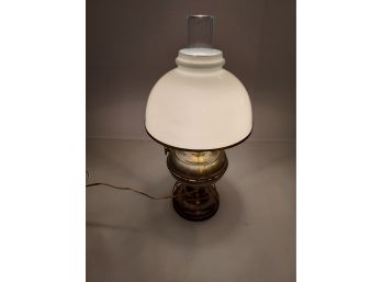 Vintage Electric Hurricane Lamp