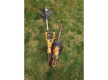 Cordless Weed Wacker And Cordless Hedge Trimmers