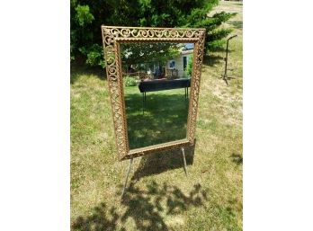 36'26' Mirror With Gold Tone Frame