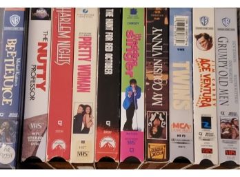Set Of 10 Classic VHS Movies