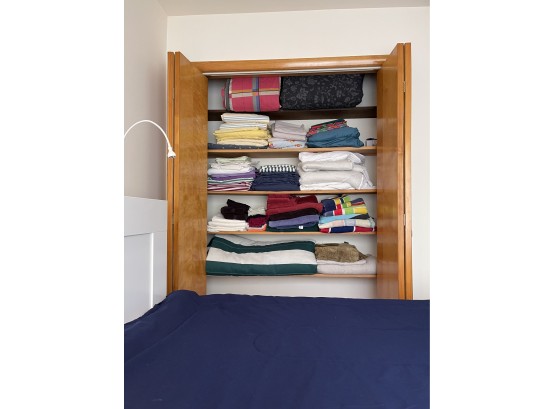 Large Collection Of Bedding And Towels