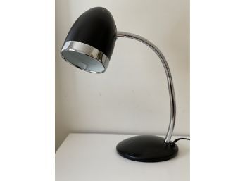 Black Metal Goose Neck Table Lamp