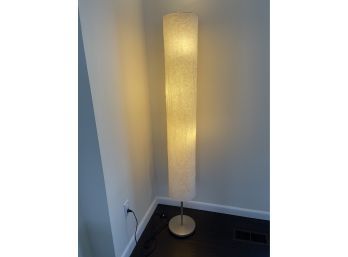 3- Light Cylindrical Rice Paper Floor Lamp