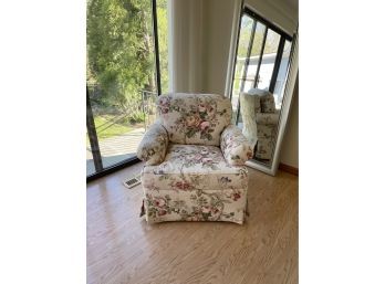 Hickory Chair Sovereign Upholstery Chintz Armchair  ( 1 Of 2 )