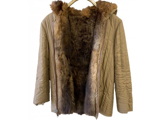 Vintage Fur Lined Jacket Purchased At Kramers