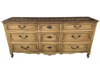Vintage Colonial Manufacturing Company French Provincial Triple Dresser 71' X 21' X 32'