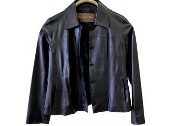Vintage Leather Jacket By Reichbind Furs