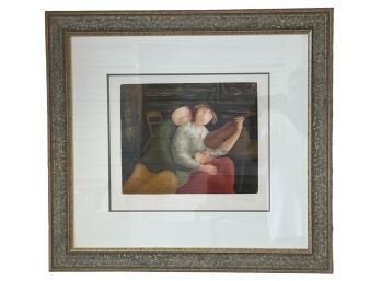 Signed Lithograph By Eng Tay 30' X 28'