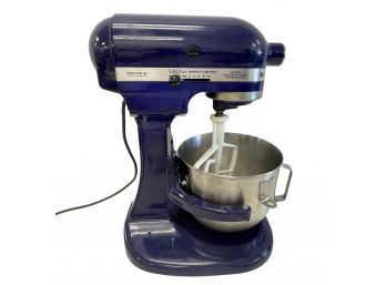 Vintage Kitchen Aid Blue Mixer - Model K5SS
