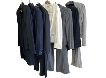 Lot Of Designer Women's Suits Including Theory, Garfield Marks And More