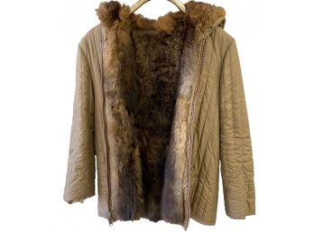 Vintage Fur Lined Jacket Purchased At Kramers