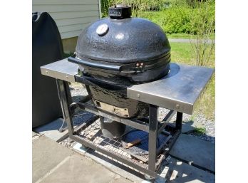 Primo Oval XL Ceramic Kamado 'Egg' Grill And Smoker With Primo Cart PG00370