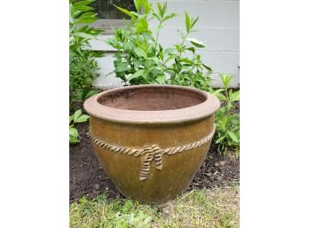 Lovely Brown Planter, Ideal For Container Displays Or Herbs
