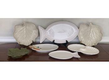Fun Group Of Serving Platters