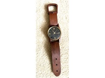 Unique Large Wood Wristwatch Decoration