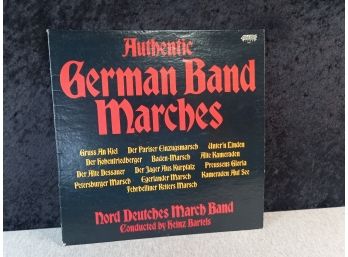 Authentic German Band Marches Record Lot