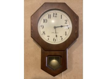 Seth Thomas Wall Clock With Pendulum Strike Movement