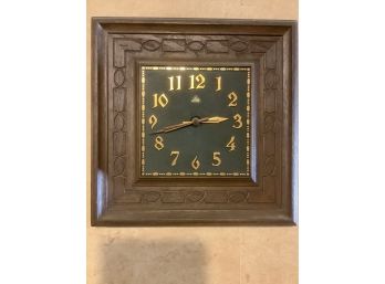 Square Lux Wall Clock