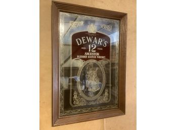 Dewar's Aged 12 Years Ancestor Blended Scotch Whisky Mirror Poster