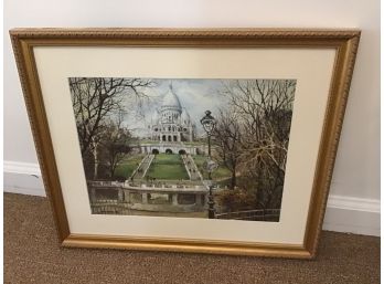 Framed Print Of A Historical Building