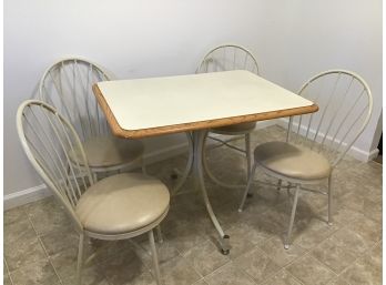 Dove Bone Kitchen Table And 4 Chairs