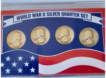 World War 2 Silver Quarter Set