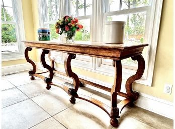 Collection Reproductions Rustic Console Table