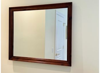 Ethan Allen Wood Framed Mirror