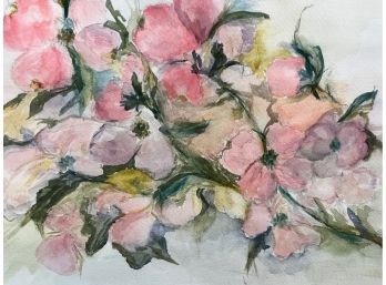 Floral Framed Watercolor Art