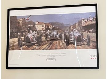 Framed Audi Historic Print