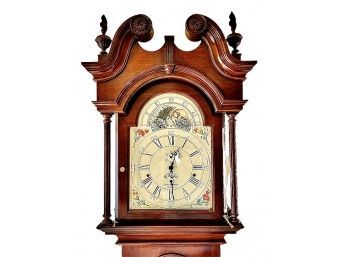 Stunning John Goddard Grandfather Clock By Sleigh