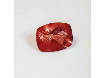 .5 Carat------ 7x5mm Cushion Cut Red Labradorite Loose Gemstone