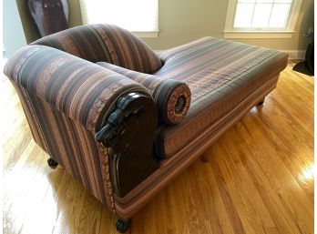 A Custom Chaise By Adams Interiors Darien Connecticut