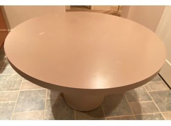 A Modern Round Dining Table