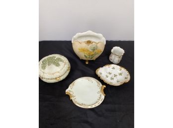 A Mixed Lot Of Decorative Items From France - Limoges, D&C, J Pouyat & H&C & More