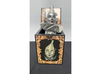 ENESCO Wizard Of Oz Limited Edition Tin Man Jack-In-The-Box Music Box #2/28