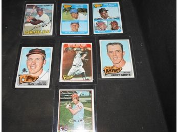 1960s Baseball Cards Aaron Koufax Clemente & More
