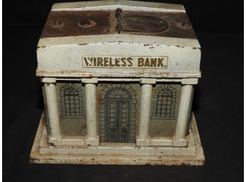 Very Old Metal Wireless Bank