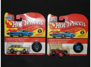 2 Sealed Hot Wheels RED LINE Cars With Medallions Never Opened