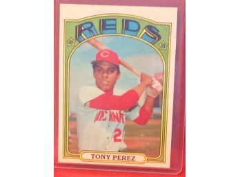 1972 Topps Tony Perez