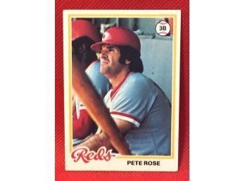 1978 Topps Pete Rose