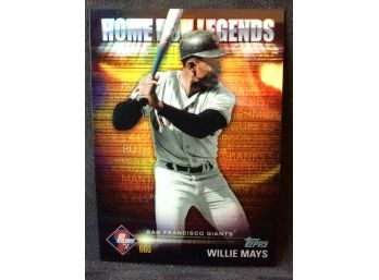 2012 Topps Prime 9 Home Run Legends Willie Mays - Y