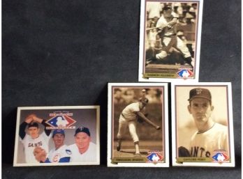 1991 Upper Deck Heroes Of Baseball 4 Card Set Killebrew-Jenkins-Perry - Y